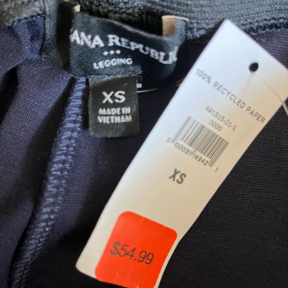 BR navy leggings | size XS - Picture 5 of 6